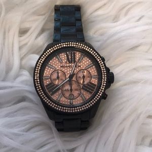 Michael Kors Watch with Swarovski Crystals